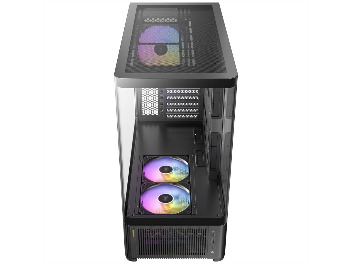 ANTEC Boîtier PC Constellation C6 Curve ARGB, format ATX Midi Tower, noir