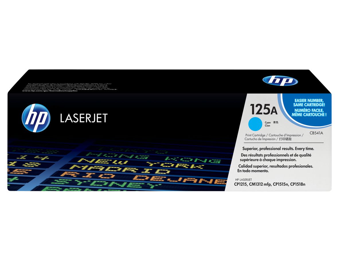 HP 125A toner LaserJet cyan authentique