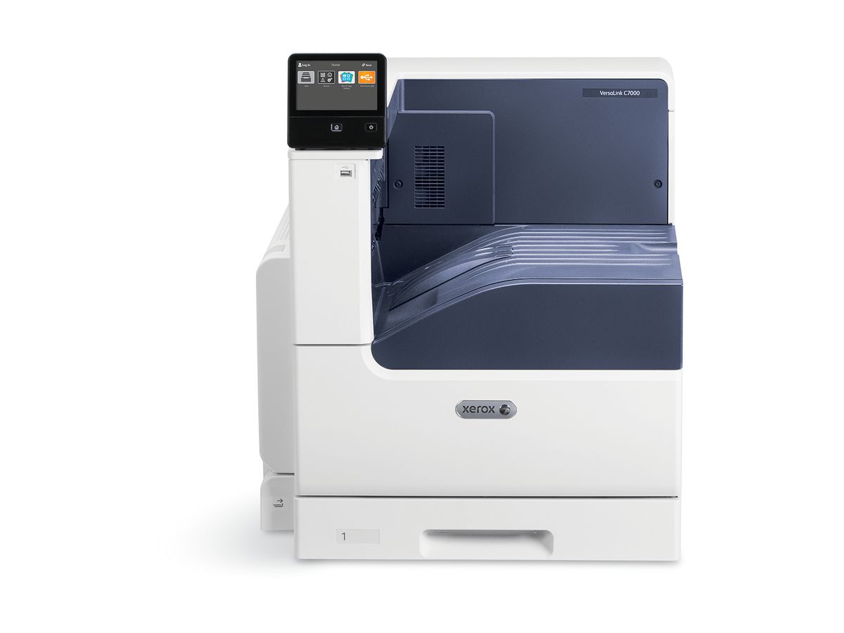 Xerox VersaLink Imprimante C7000 A3, 35/35 ppm, Adobe PS3, pilote PCL5e/6, 2 magasins, 620 feuilles au total