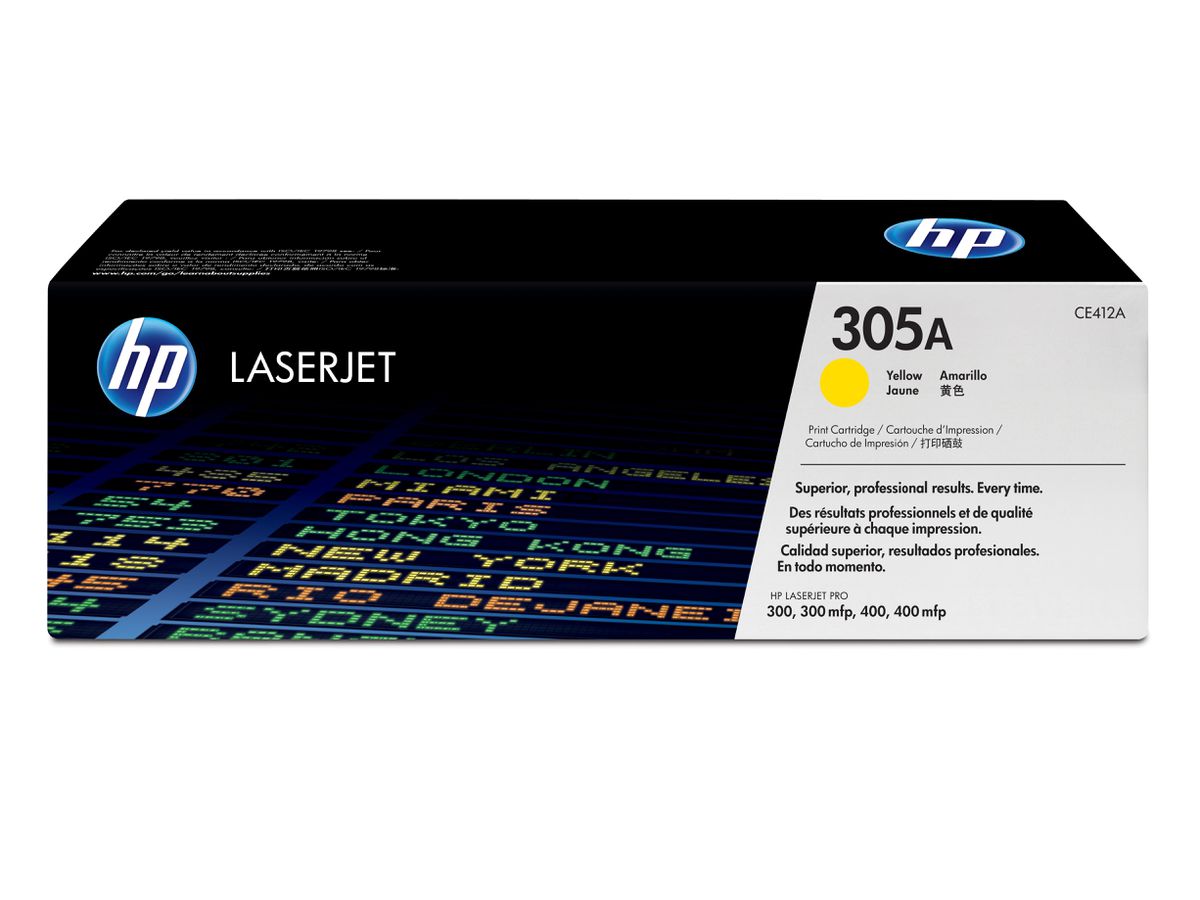 HP 305A toner LaserJet jaune authentique