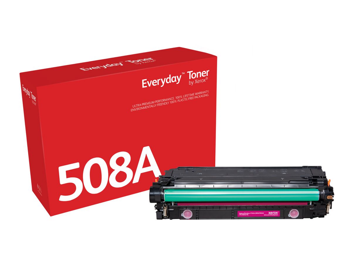 Everyday Toner Magenta ™ de Xerox compatible avec HP 508A (CF363A/ CRG-040M), Capacité standard