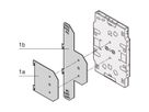 Plaque d'insertion SCHROFF pour cassettes d'épissure, sans gaine de câble