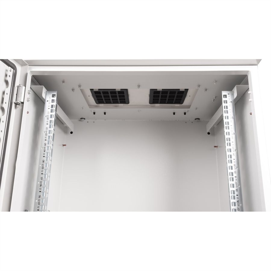 ROLINE 19" Boîtier mural Pro 12U, 600x450 LxP IP55 outdoor gris