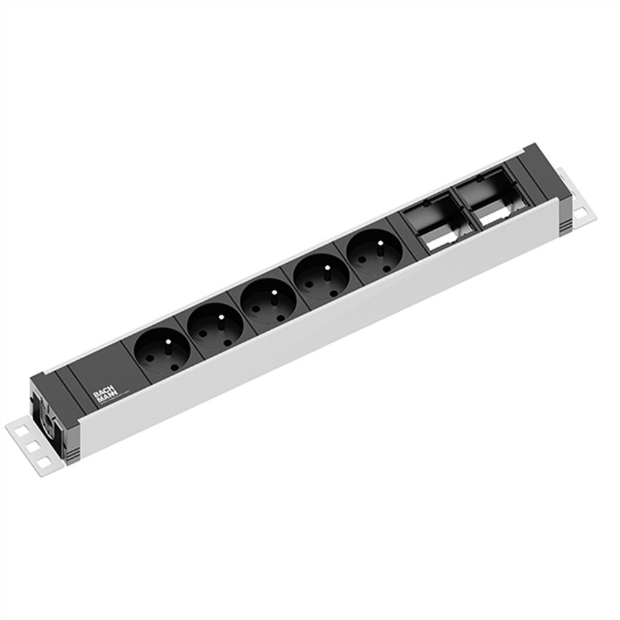BACHMANN UNIVERSAL 5xUTE 2xCM courant 3,0m CEE7/7