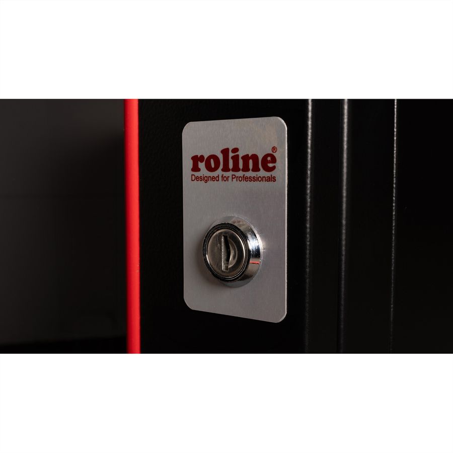 ROLINE 19" Boîtier mural Pro 16U, 600x600 LxP pivotant en 2 parties noir