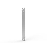 SCHROFF Unité enfichable, face avant, non blindée, pour poignée trapézoïdale statique, 3 U, 3 CV, 2,5 mm, alu, face avant anodisée, face arrière conductrice