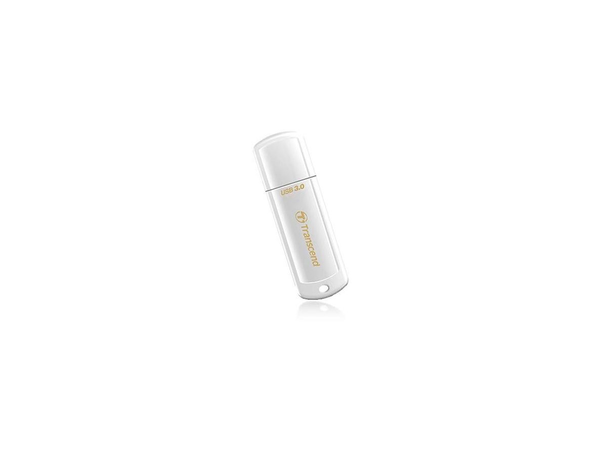 Transcend JetFlash elite 730 32GB USB 3.0 lecteur USB flash 32 Go USB Type-A 3.2 Gen 1 (3.1 Gen 1) Blanc