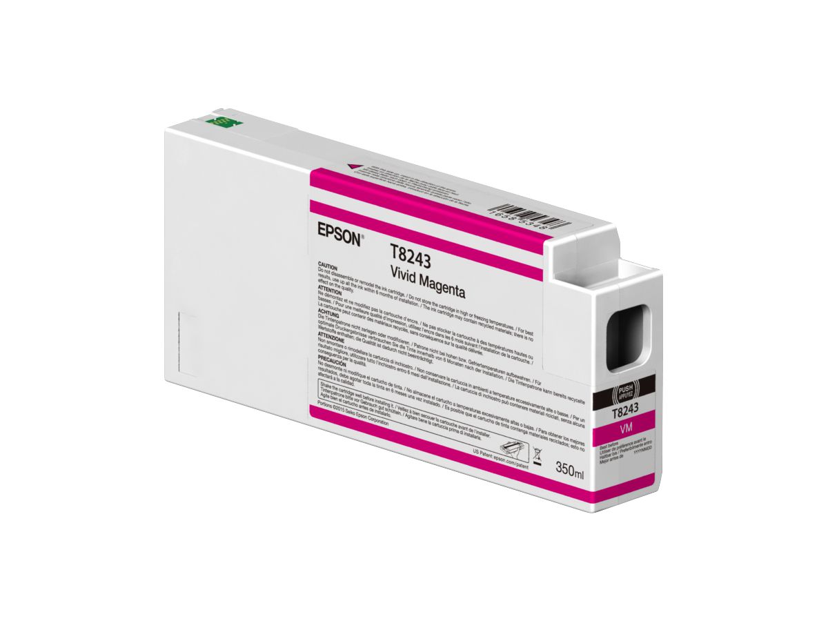 Epson Singlepack Vivid Magenta T824300 UltraChrome HDX/HD 350ml