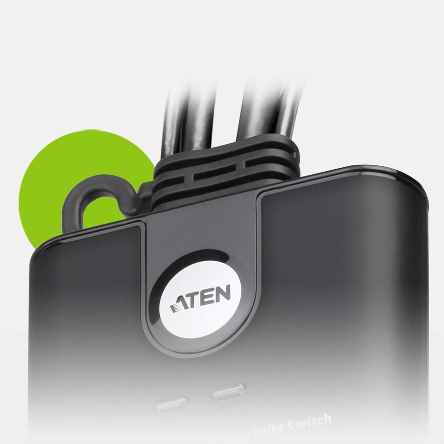 ATEN CS22HF Commutateur KVM câblé FHD HDMI à 2 ports