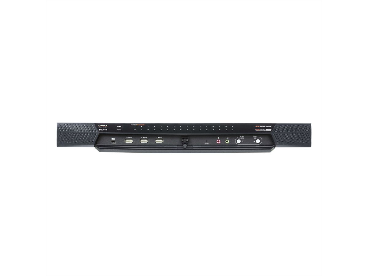 ATEN KN1132VB Commutateur KVM sur IP Cat 5 Multi-Interface 32-Ports, 1-Local/1-Remote Access