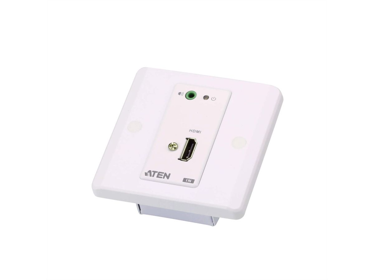 ATEN VE807 Système d'extension Cat 5 HDMI/audio avec plaque murale MK