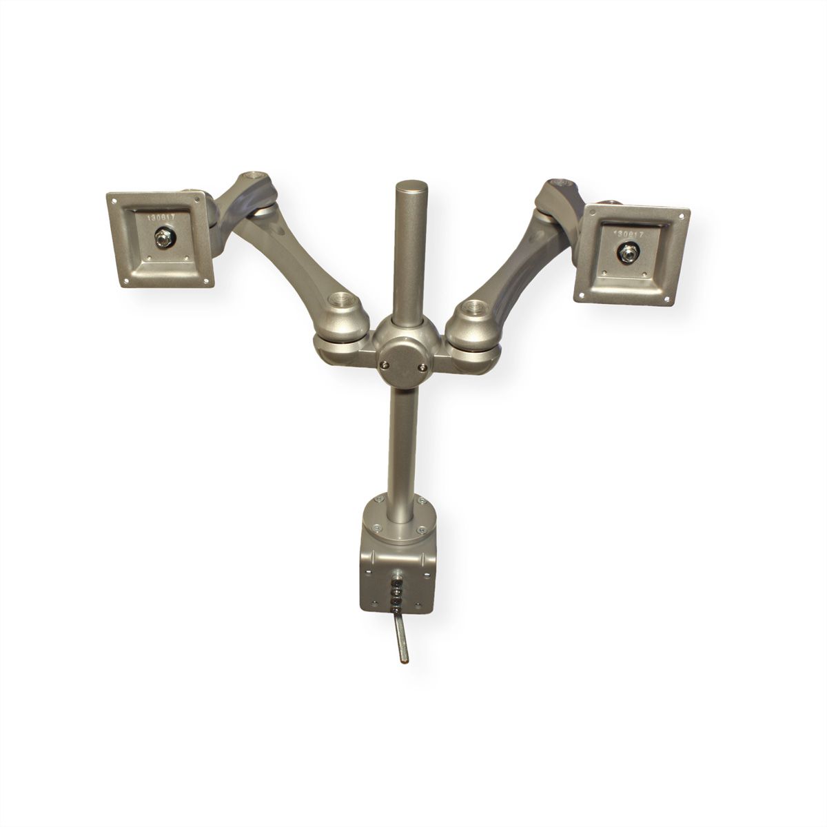 ROLINE Bras multi LCD, support pour 2 LCD, 4 pivots