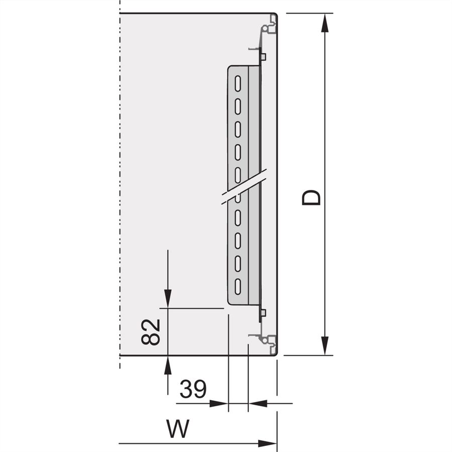 SCHROFF Glissières 900P 25KG x2
