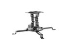 VALUE Support pour projecteur, fixation sous plafond, jusqu'à 13,5 kg, noir