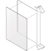 Couvercle latéral à souder pour circuits imprimés SCHROFF, CPCI, 6 U, 233,35 mm x 160 mm, 55°C