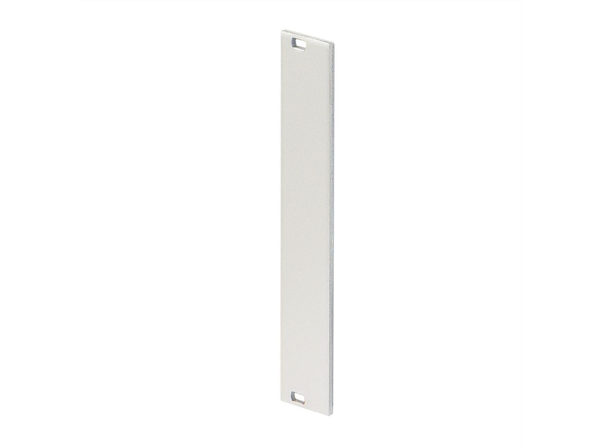 SCHROFF Face avant, non blindée, 2 U, 84 HP, 2,5 mm, alu, anodisé, bords non traités