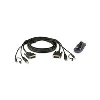 ATEN 2L-7D02UDX2 Kit de câbles KVM sécurisé DVI-D Dual Link USB