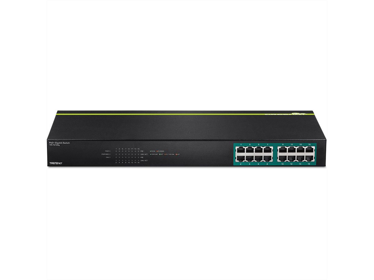 Trendnet TPE-TG160g Switch PoE+ Gigabit à 16 ports