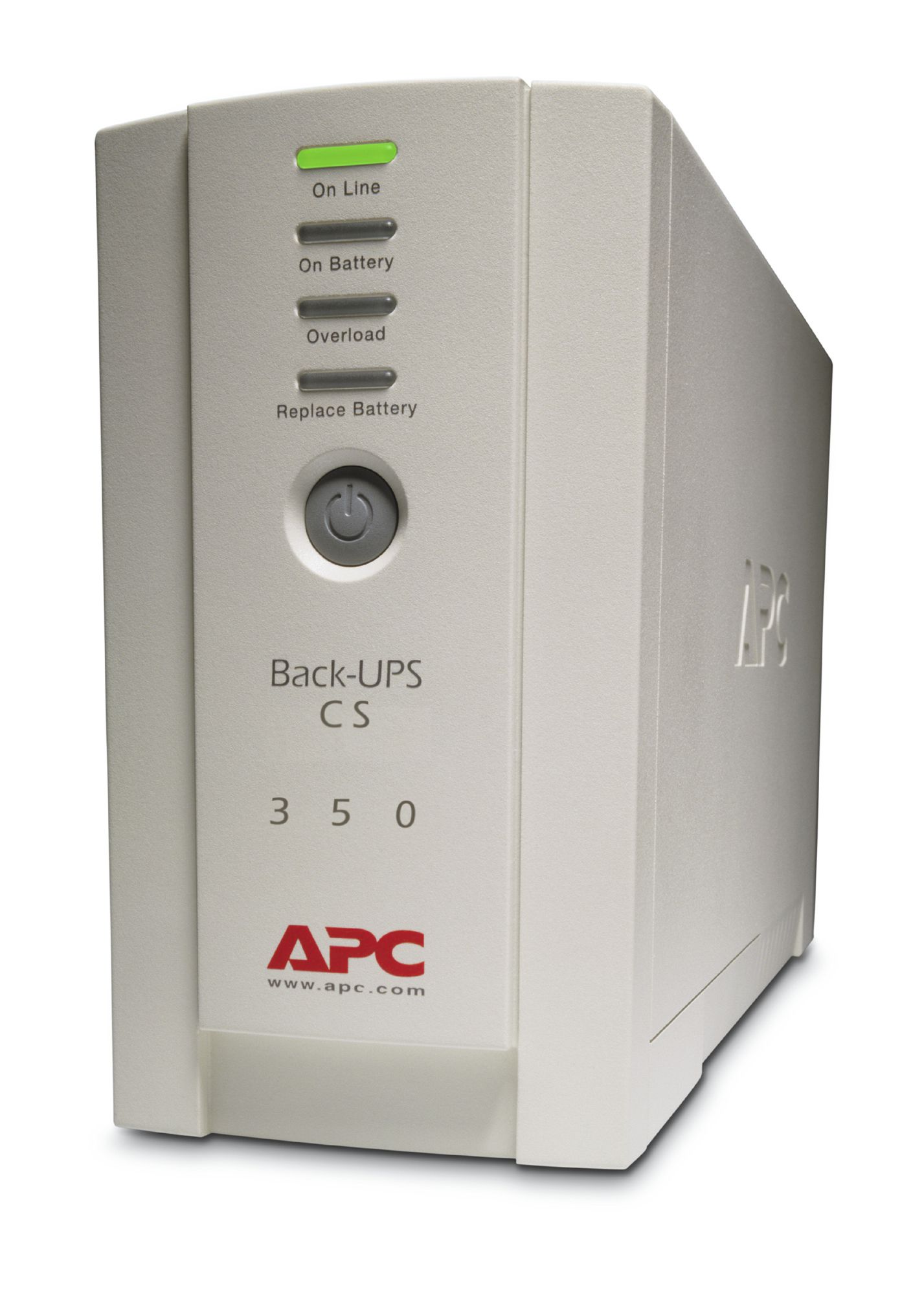 APC Back-UPS Veille 350VA 4sortie(s) CA Tour Beige alimentation d'énergie non interruptible