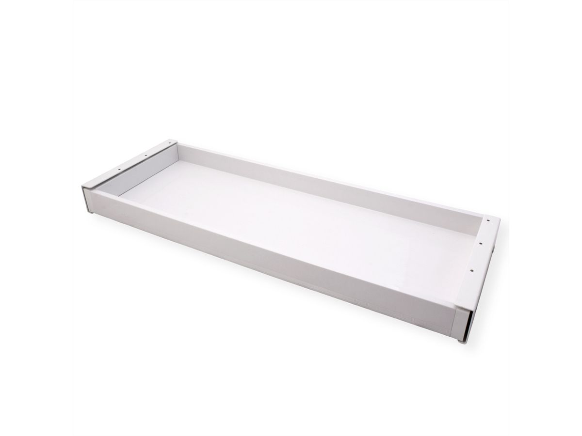 VALUE Tiroir sous bureau ultra-mince, blanc