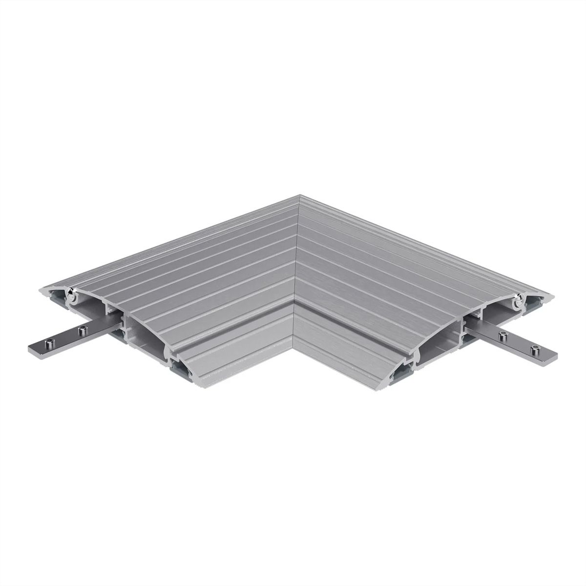 DATAFLEX Addit protège-câbles, connexion d'angle 482, argent