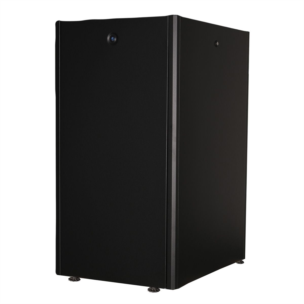 ROLINE 19" Baie réseau Basic 22U, 600x800 LxP Porte verre noir