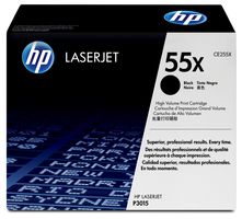 HP 55X toner LaserJet noir grande capacité authentique