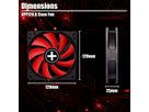 Xilence XPF120.R 120mm Performance Ventilateur de boîtier, 3PIN