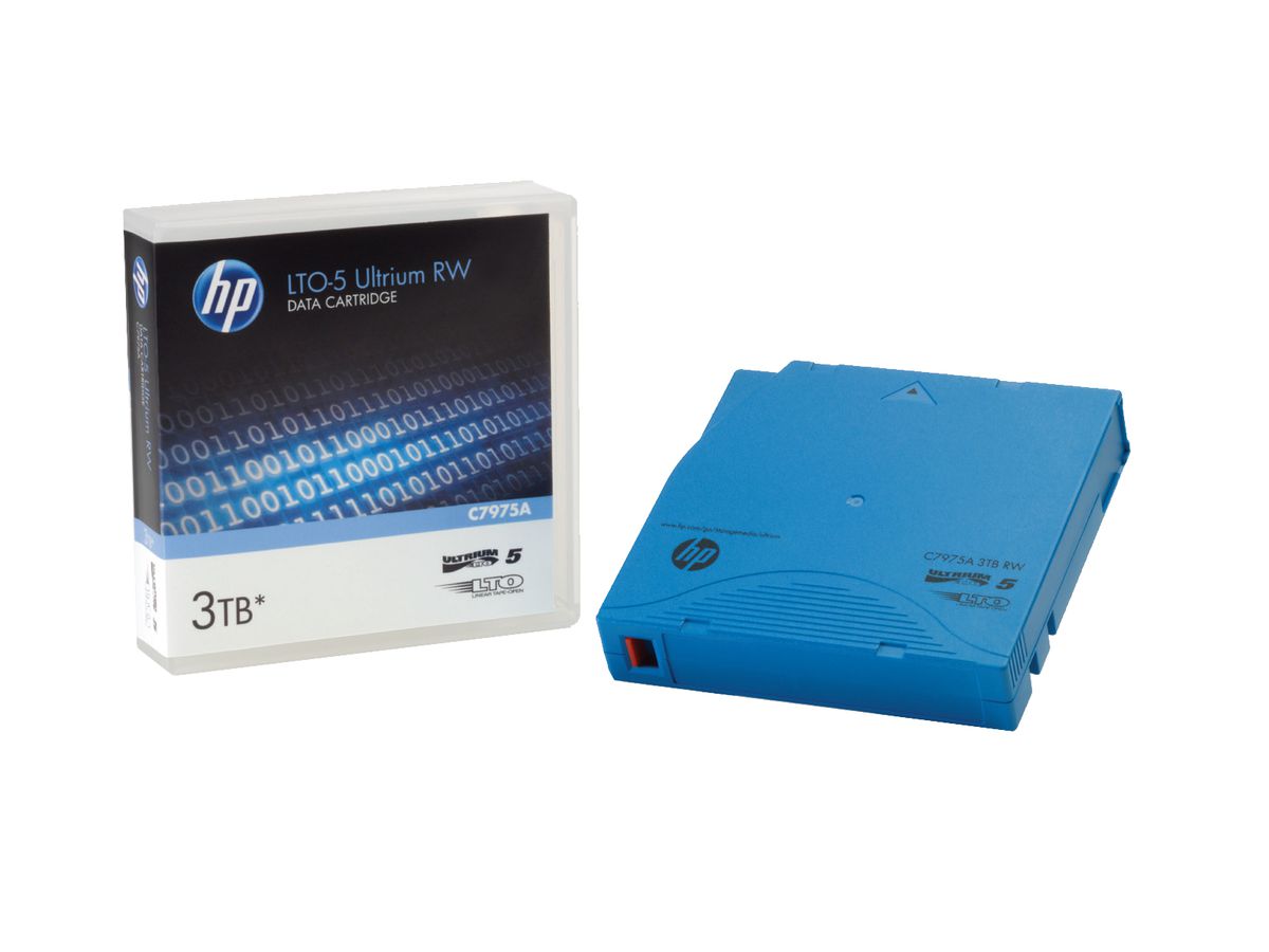 Hewlett Packard Enterprise C7975A support de stockage de secours Bande de données vierge 1500 Go LTO 1,27 cm