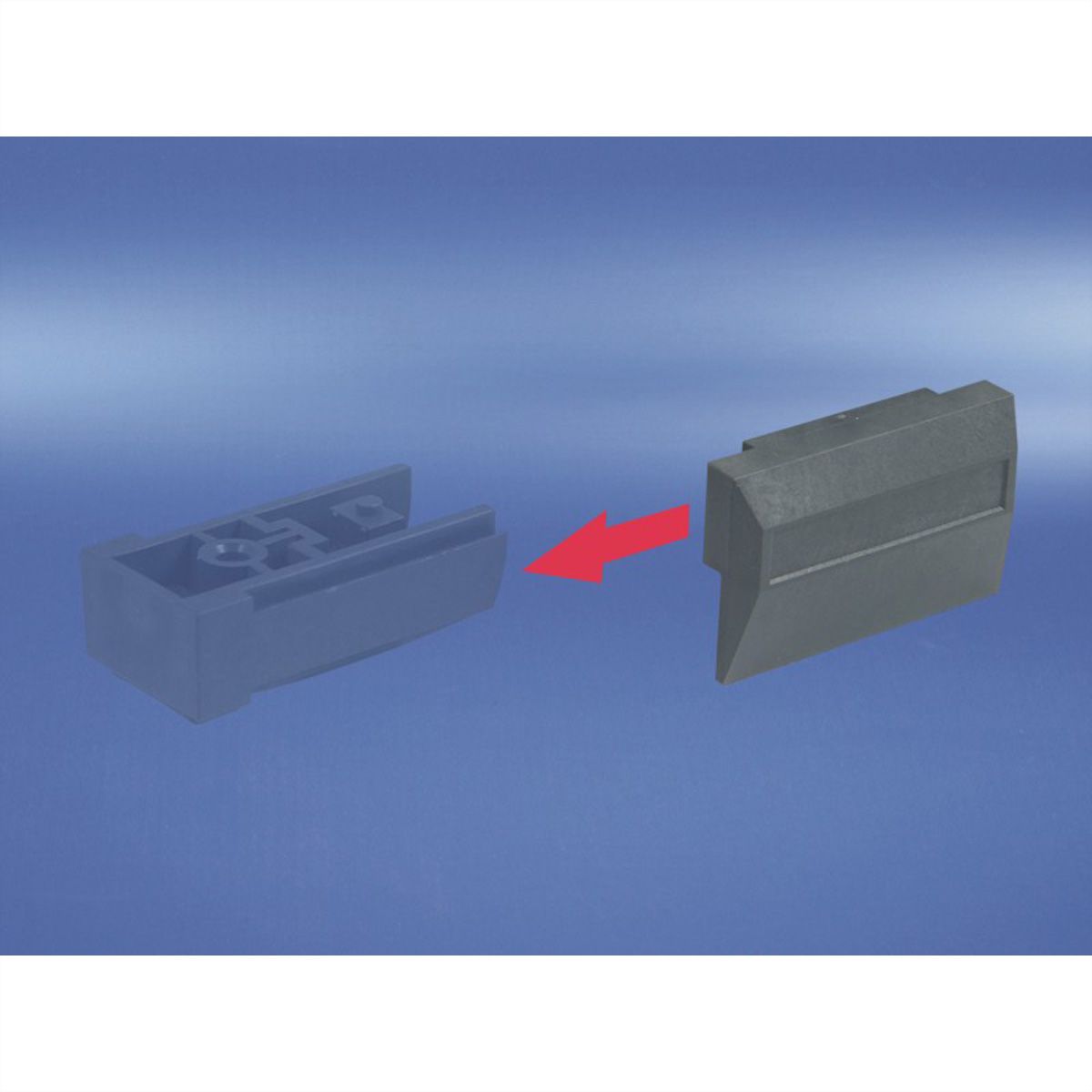 Kit d'aide à l'empilage SCHROFF pour RatiopacPRO/-Air Case ou Interscale, RAL 9006