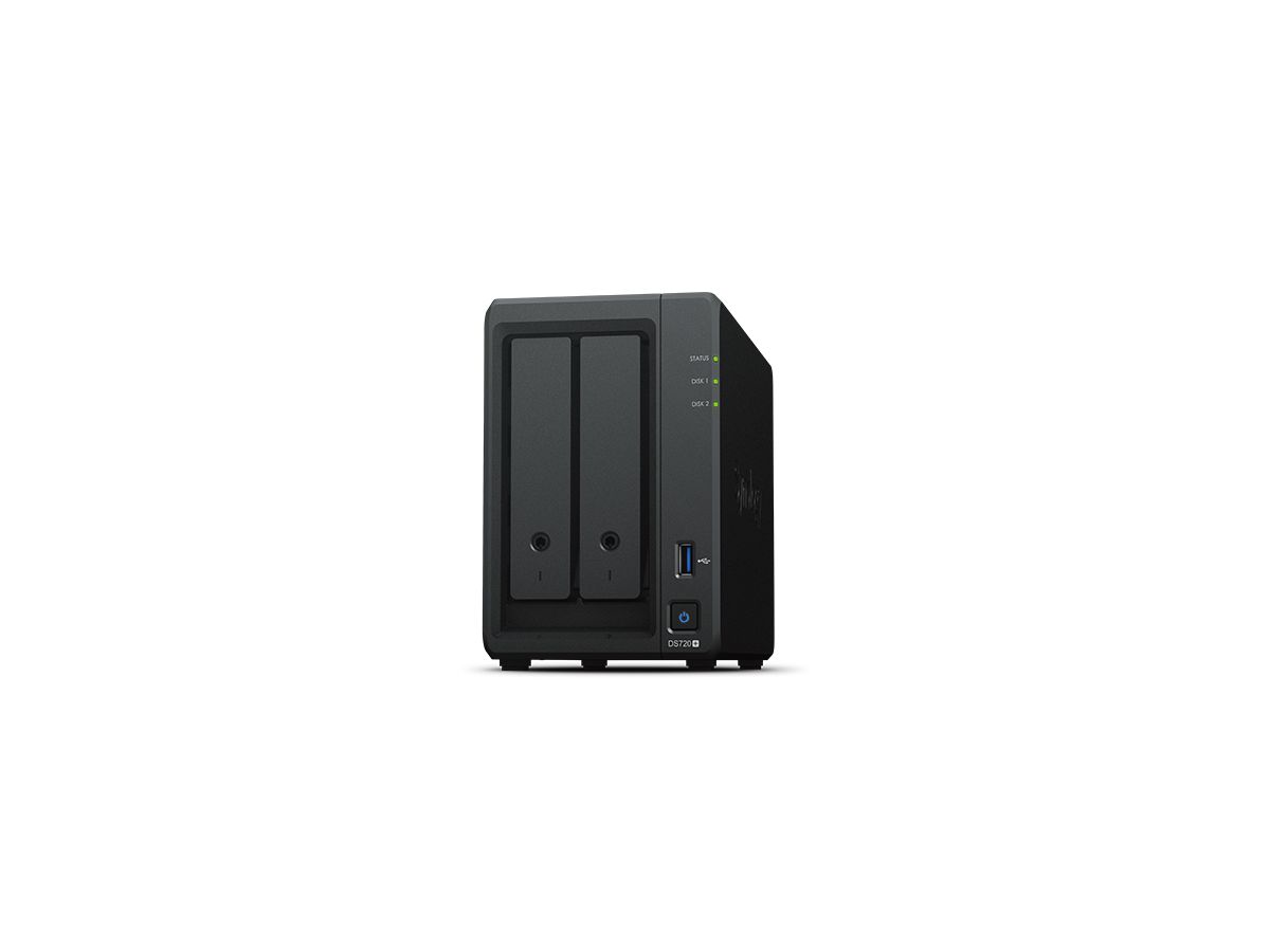 Synology DiskStation DS720+ serveur de stockage NAS Bureau Ethernet/LAN Noir J4125