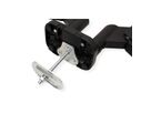 VALUE Bras double LCD, fixation sur bureau, vérin à gaz, 6 articulations