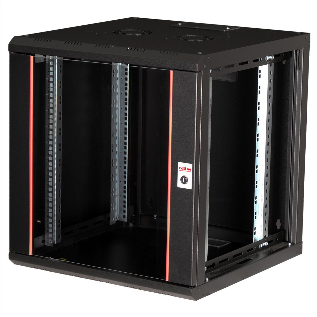 ROLINE 19" Boîtier mural Pro 12U, 600x600 LxP noir