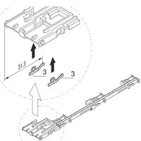 SCHROFF ESD Clip for Strut for AdvancedMC