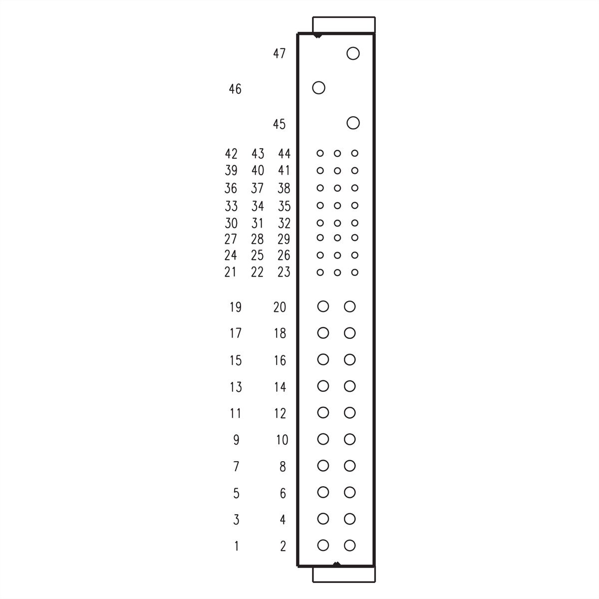 SCHROFF PSU 19" pour CompactPCI, DC/DC, 3 U, 8 HP