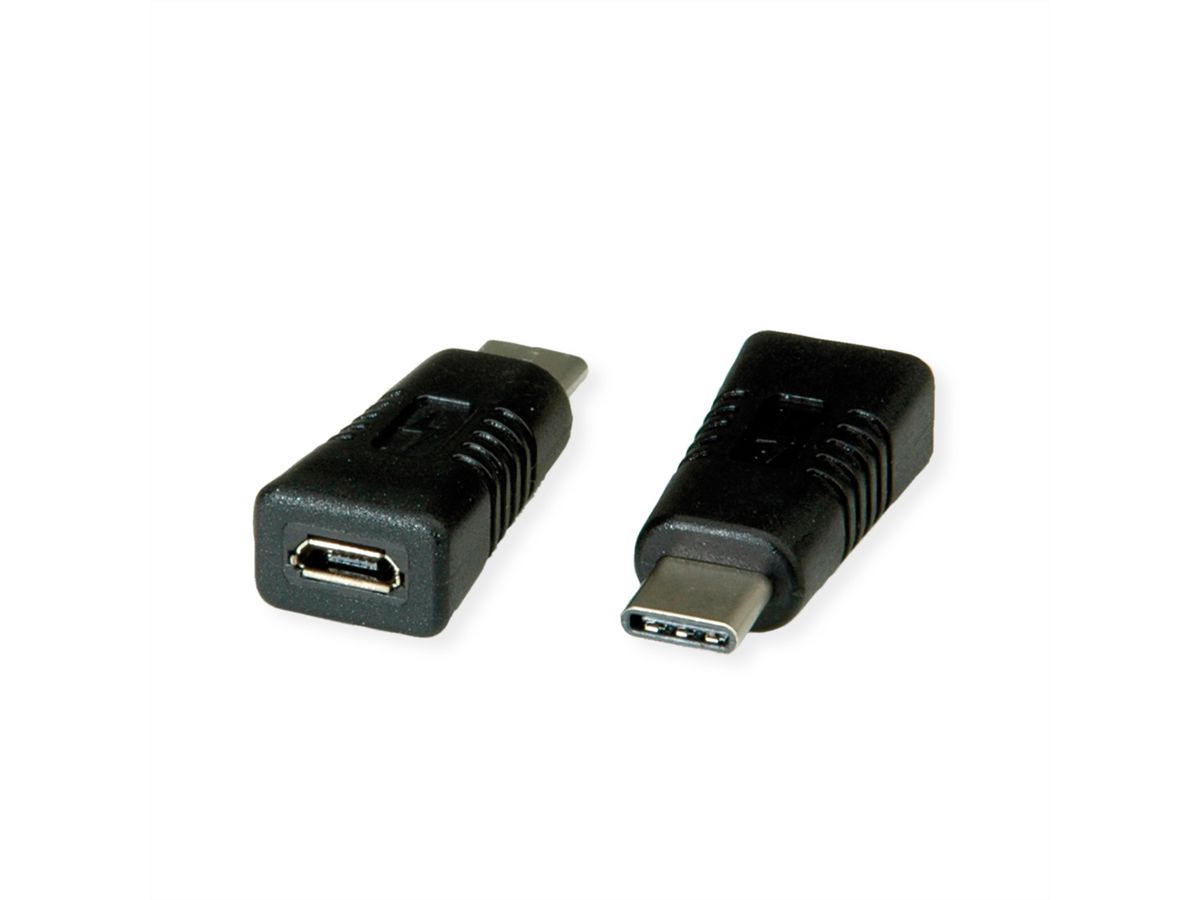 VALUE Adaptateur USB 2.0, Type C - MicroB , M/F, OTG