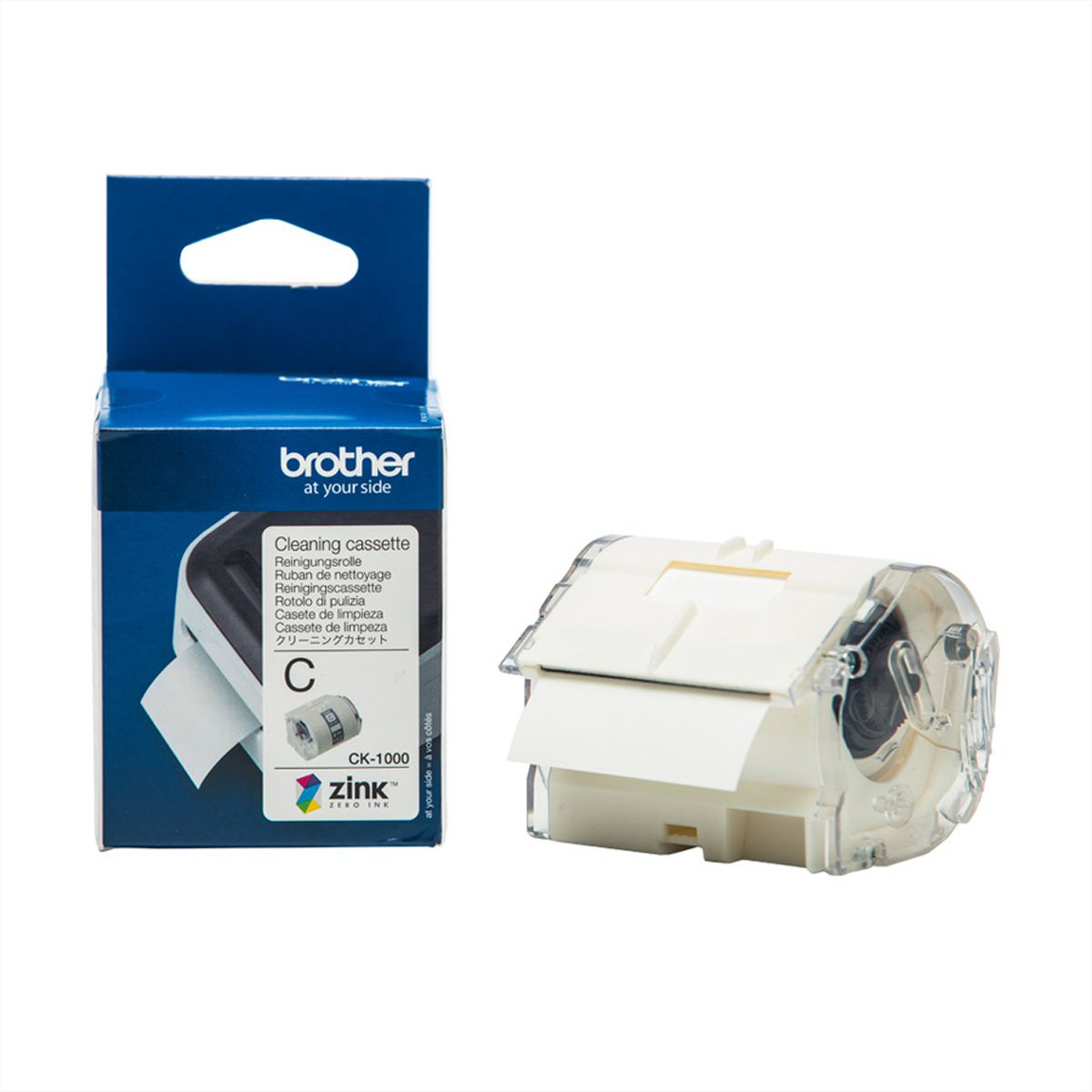 BROTHER CK-1000 Cassette de nettoyage de 50 mm de large