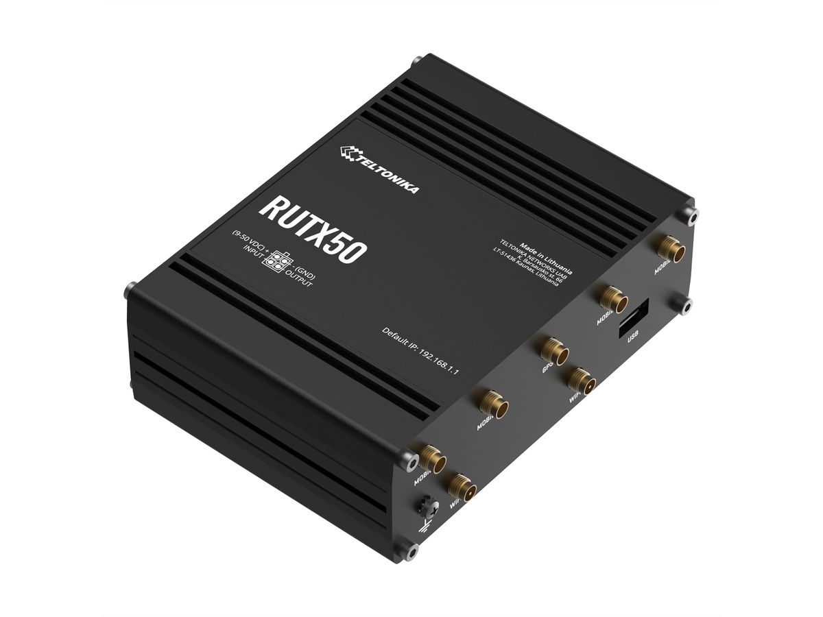 TELTONIKA RUTX50 5G/4G/LTE Routeur industriel