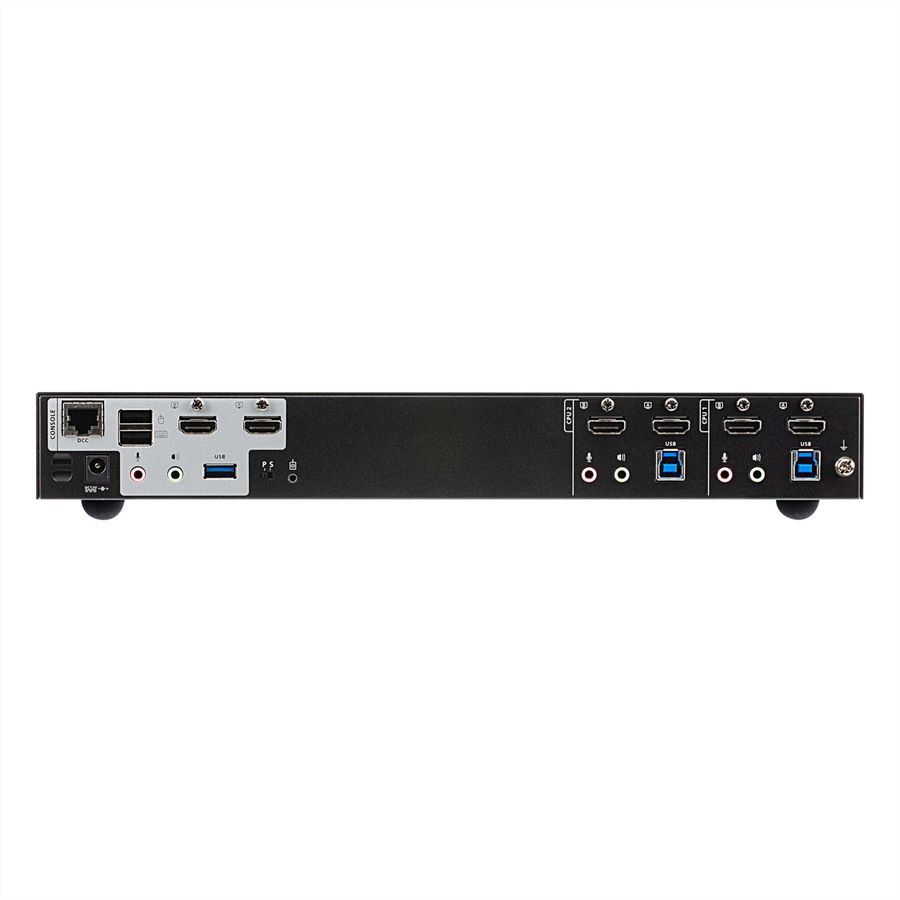 ATEN CS1842 Commutateur KVM deux affichages HDMI 4K 2 ports USB 3.0