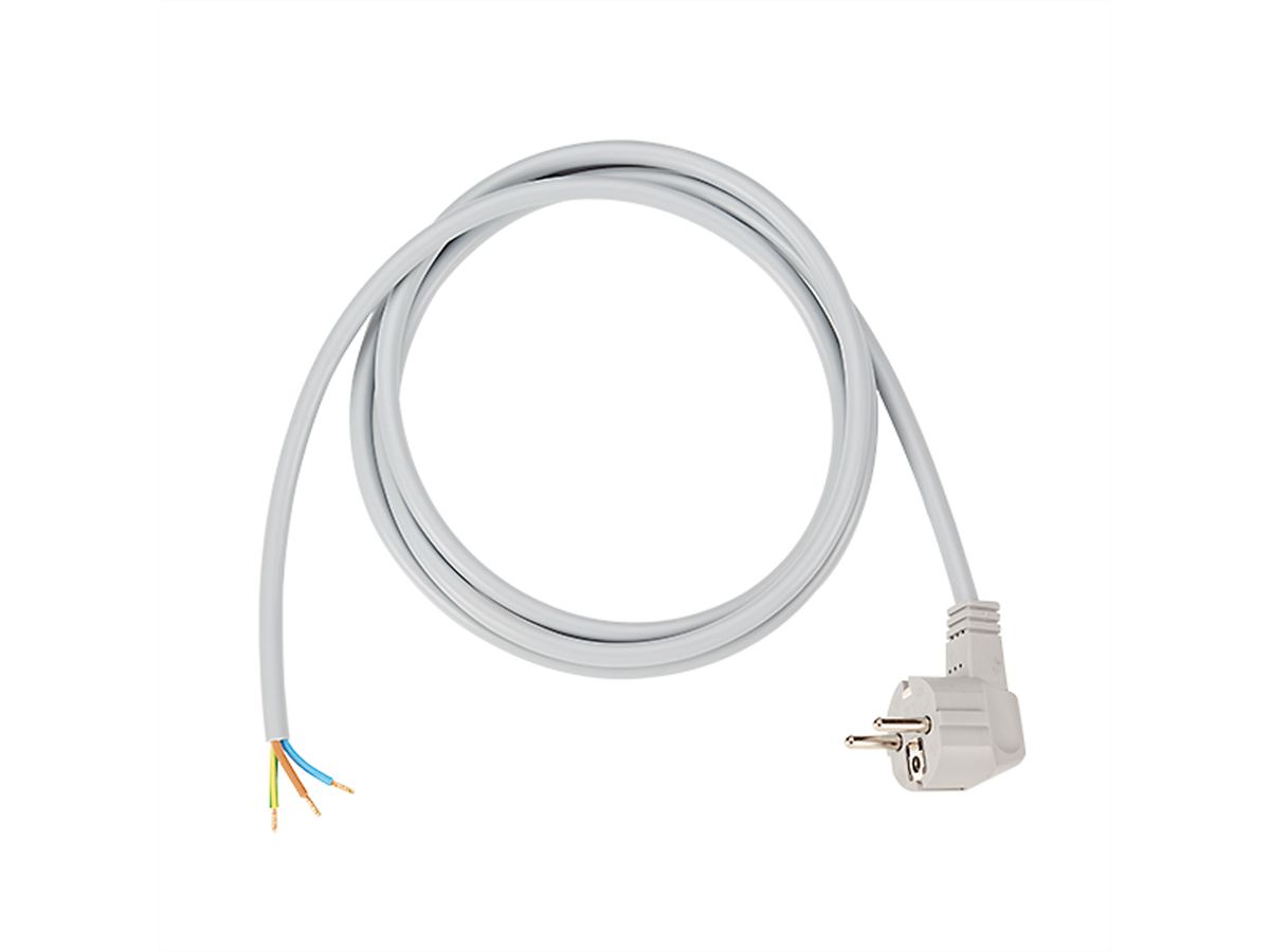 BACHMANN Câble H05VV-F 3G1,5 3m, gris