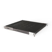 SCHROFF Tablette télescopique 19" pour Varistar, Novastar, Eurorack, 70 kg, RAL 7021, 800W 800D