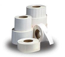 Zebra Z-Select 2000T, 70 x 32mm Blanc