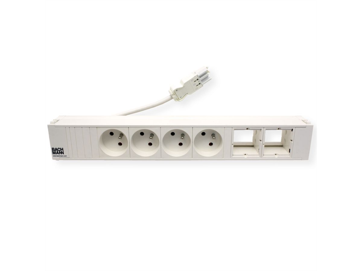 BACHMANN CONI 4xUTE 2xCM 0,2m GST18 RAL9010