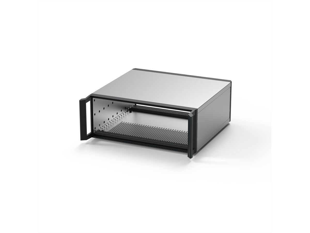 SCHROFF RatiopacPRO Coffret 19", blindage rétrofitable avec poignées, 3 U, 63 CV, 315 mm