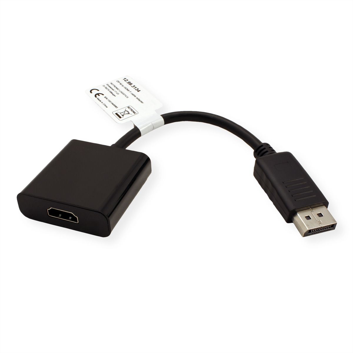 VALUE Adaptateur DisplayPort - HDMI, DP M-HDMI F