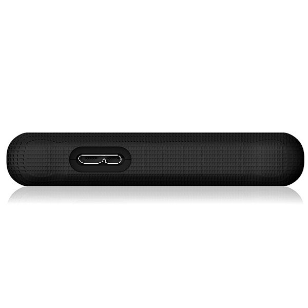 Raidsonic IB-223U3a-B Boîte HDD externe 2.5" SATA, USB 3.0, protection silicone