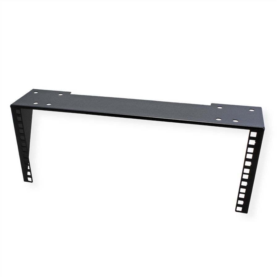 Support 19" mural / sous le bureau, 4 UH, noir