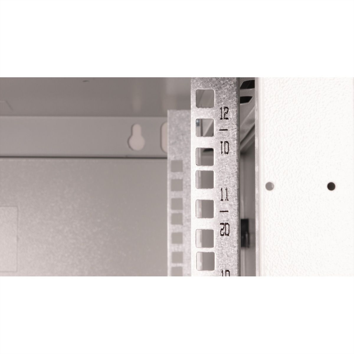 ROLINE 19" Boîtier mural Basic Plus 12U, 600x600 LxP gris