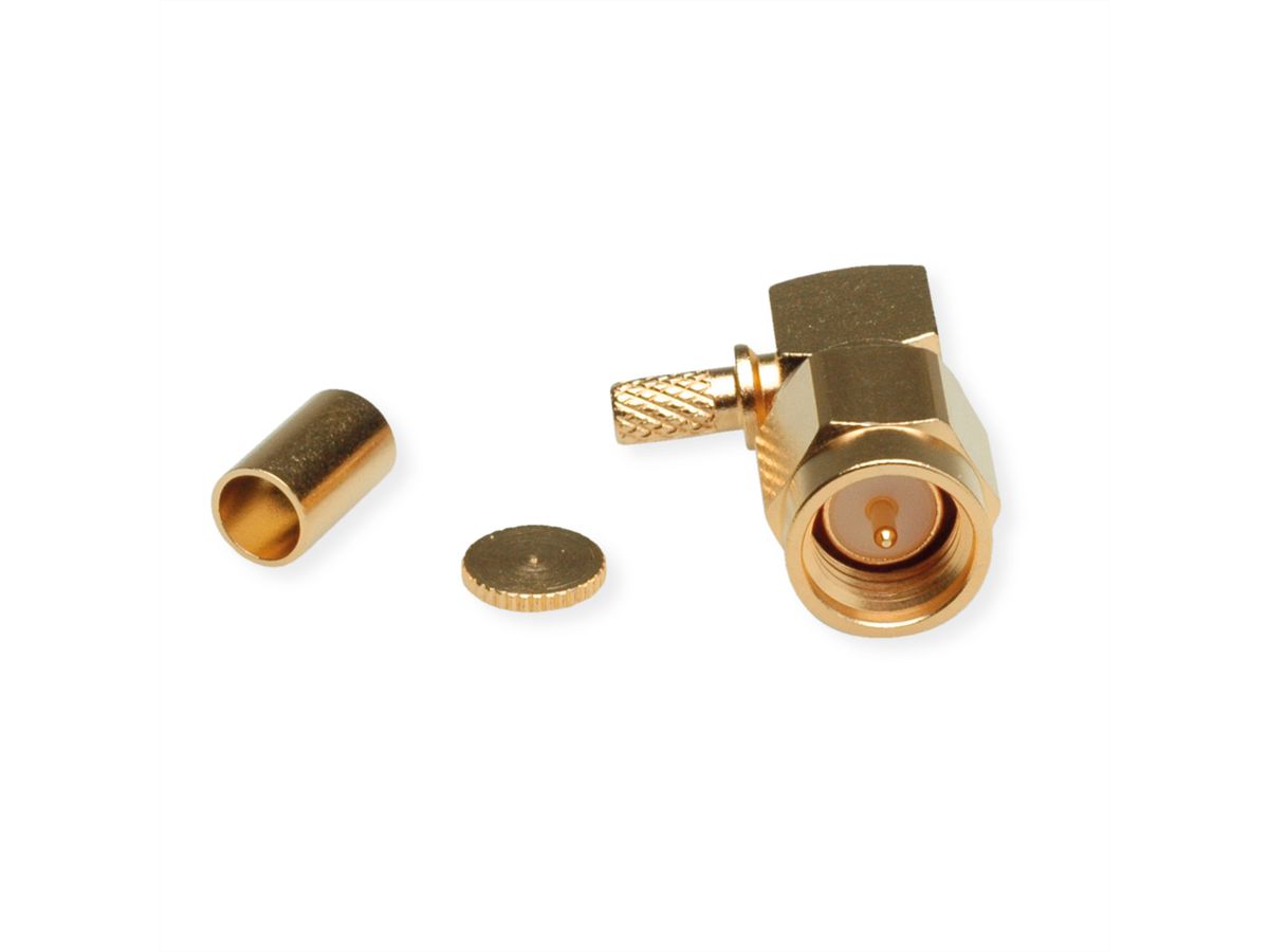 TELEGÄRTNER Connecteur coudé SMA , G8 pour RG-316, sertissage