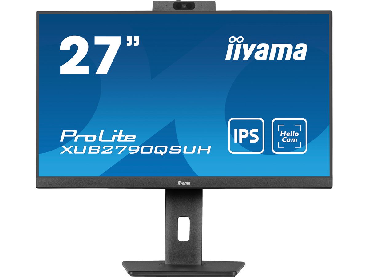 iiyama ProLite XUB2790QSUH-B1 écran plat de PC 68,6 cm (27") 2560 x 1440 pixels 4K Ultra HD LED Noir